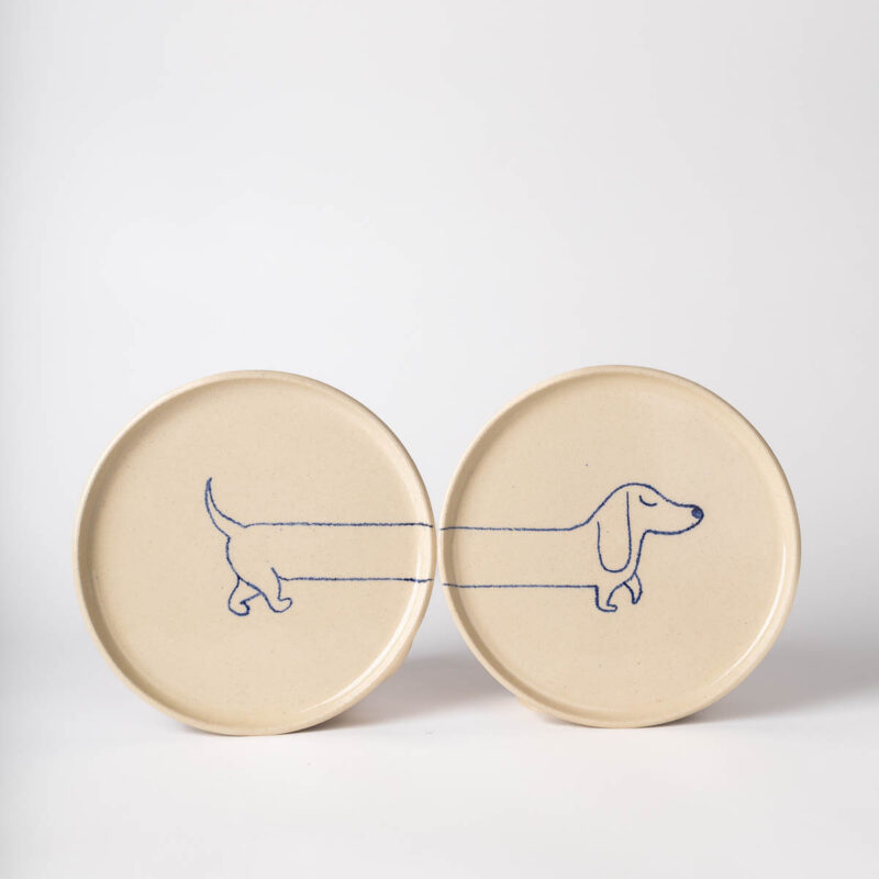 Assiettes Teckel OSCAR