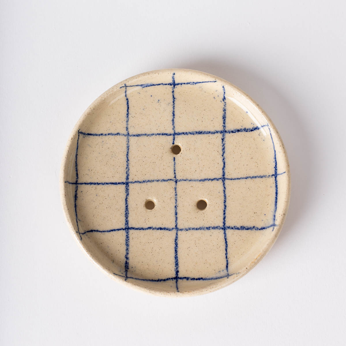 porte-savon à carreaux