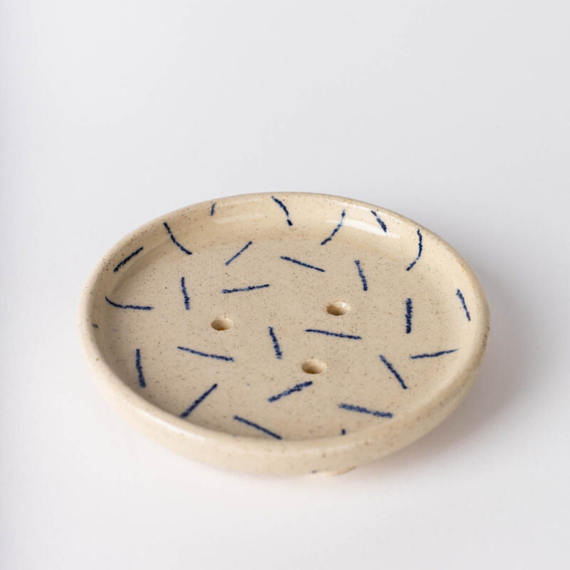 porte savon poterie