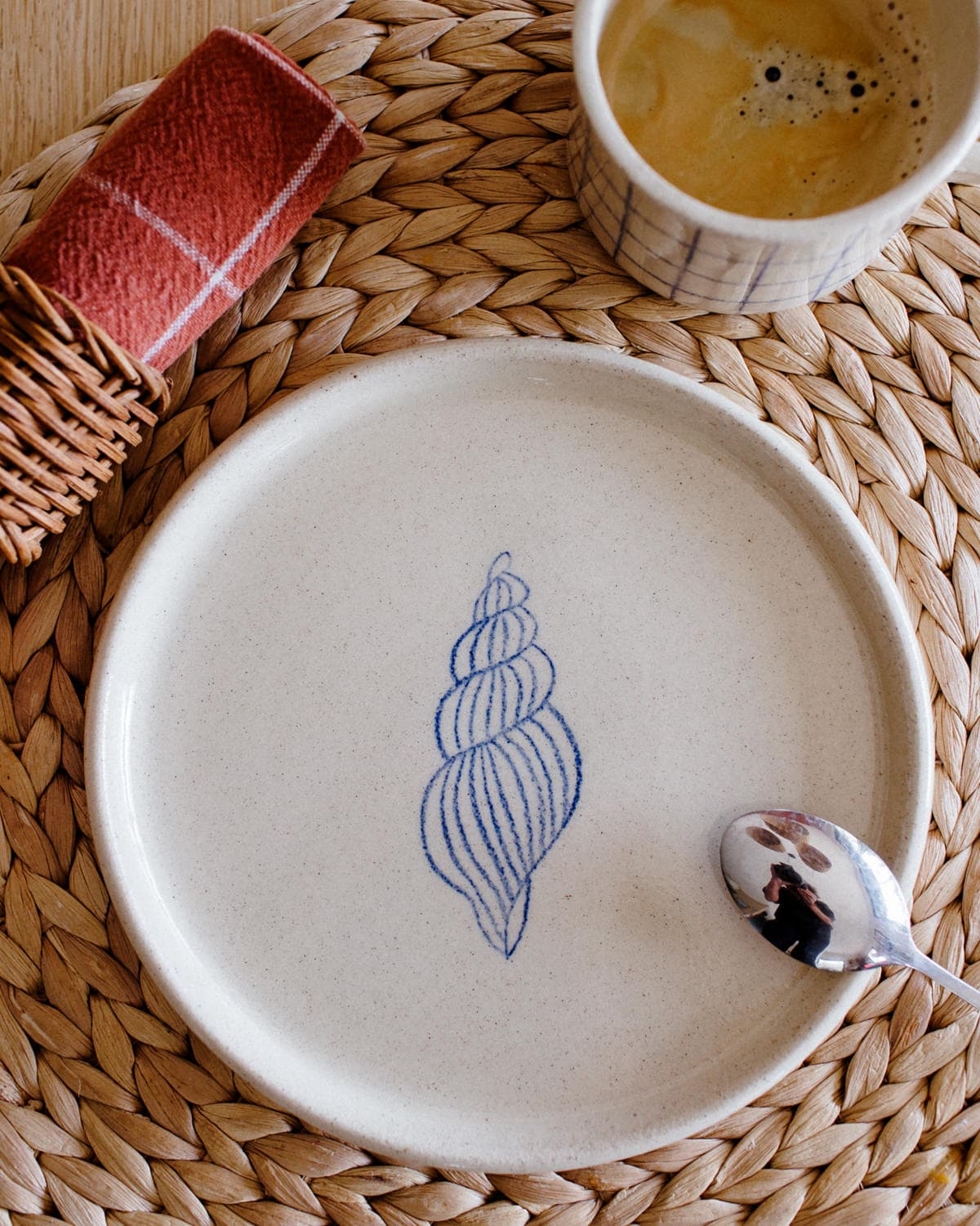 assiette dessert illustrée