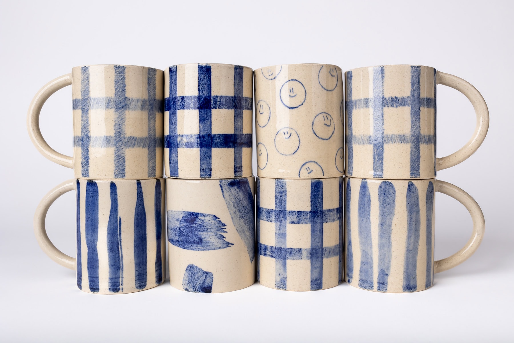 céramique artisanale bleue