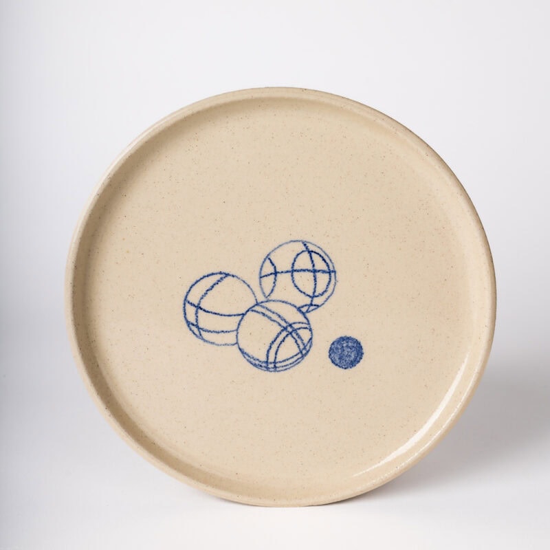 assiette pétanque