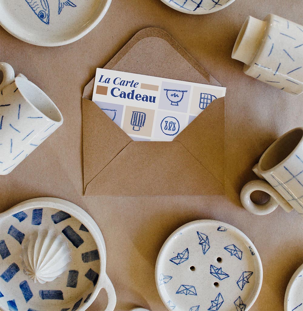 carte cadeau objets artisanaux