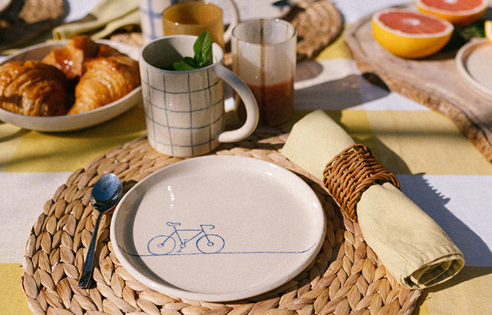 assiette dessert originale